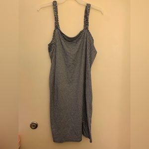 Black and White gingham Dress